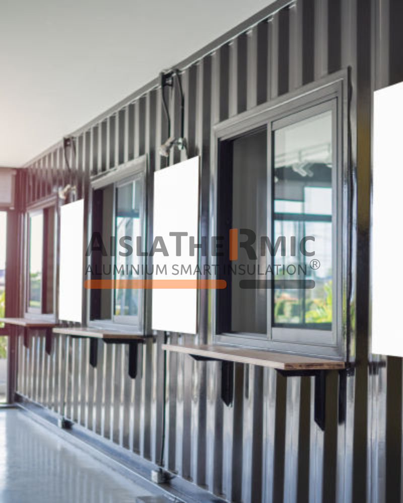 Container o casa modular con aislamiento térmico Aislathermic