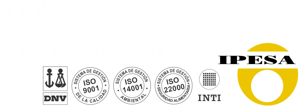 Certificaciones internacionales de calidad de IPESA