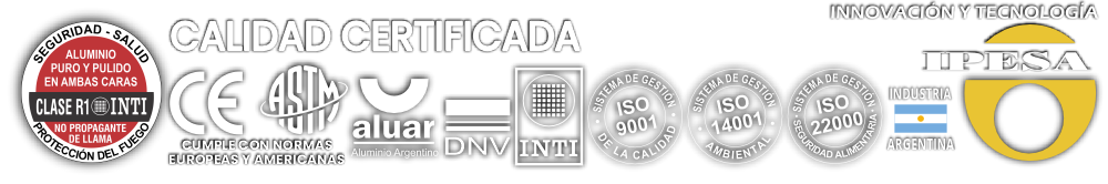 Certificaciones internacionales de calidad de IPESA